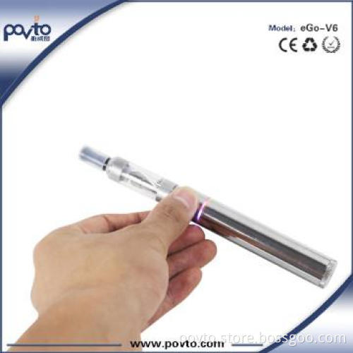 2013 LED direction e cigarette ego-v6 with 1500mah battery